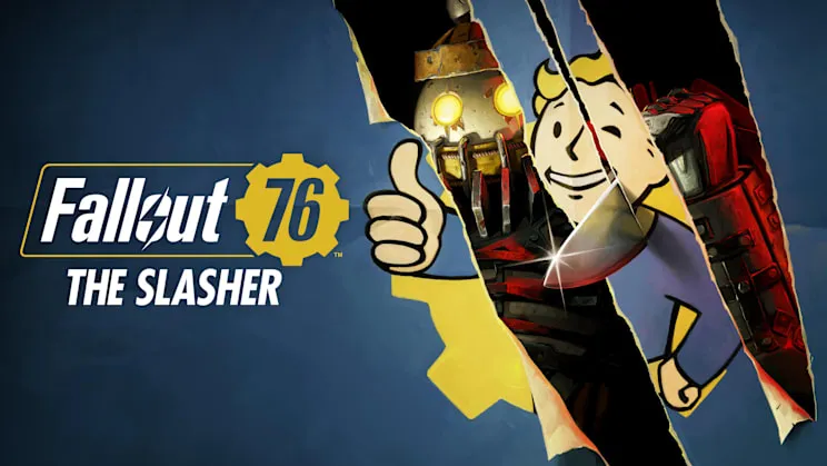 Arte de The Slasher con el logotipo de la actualización