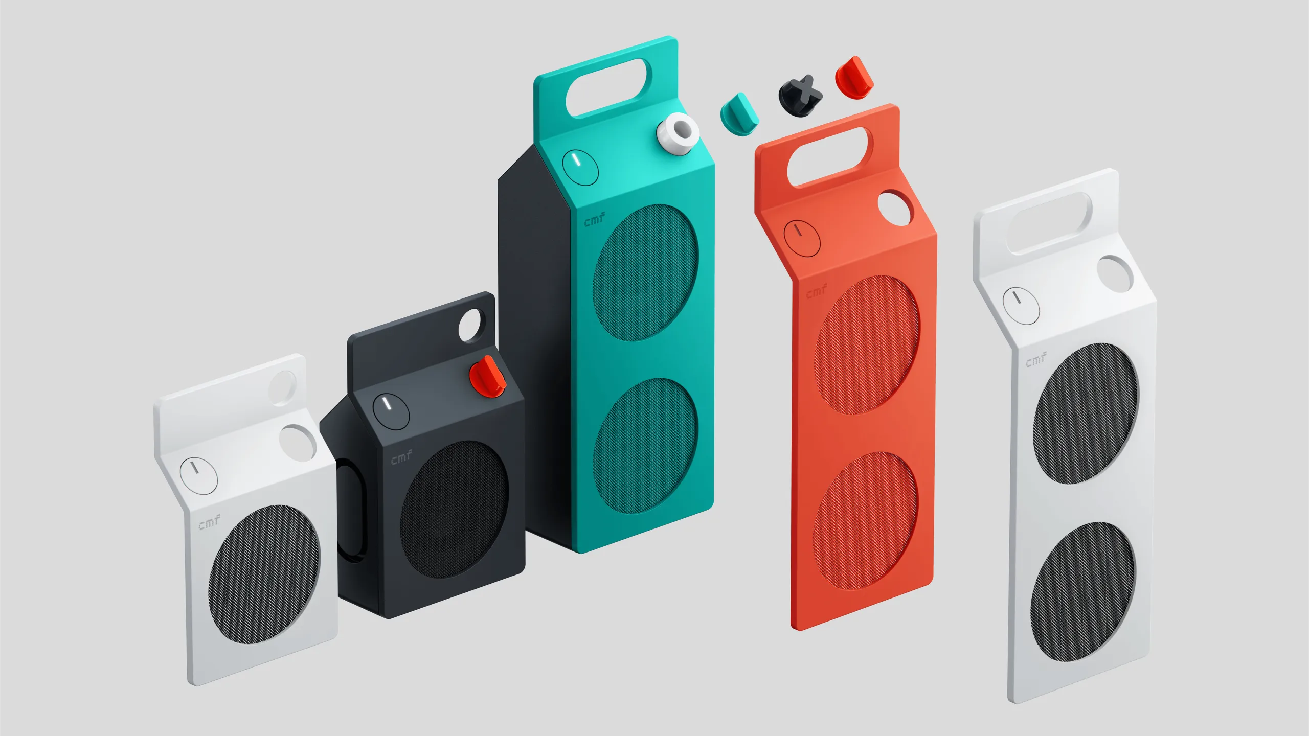 Los CMF Speaker S y Speaker M juntos