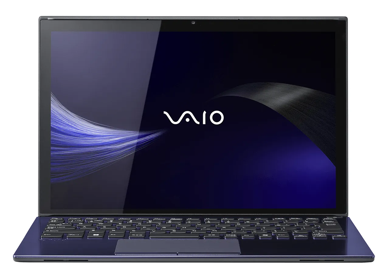 Teclado de la edición especial VAIO Kachi-iro con las teclas negras sin retroiluminación