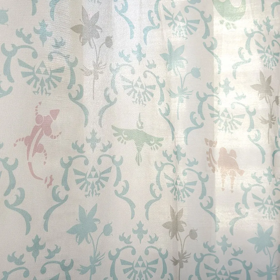 Cortina y línea textil inspiradas en Breath of the Wild