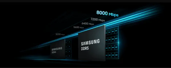 Módulos de memoria DDR5 listos para ensamblado