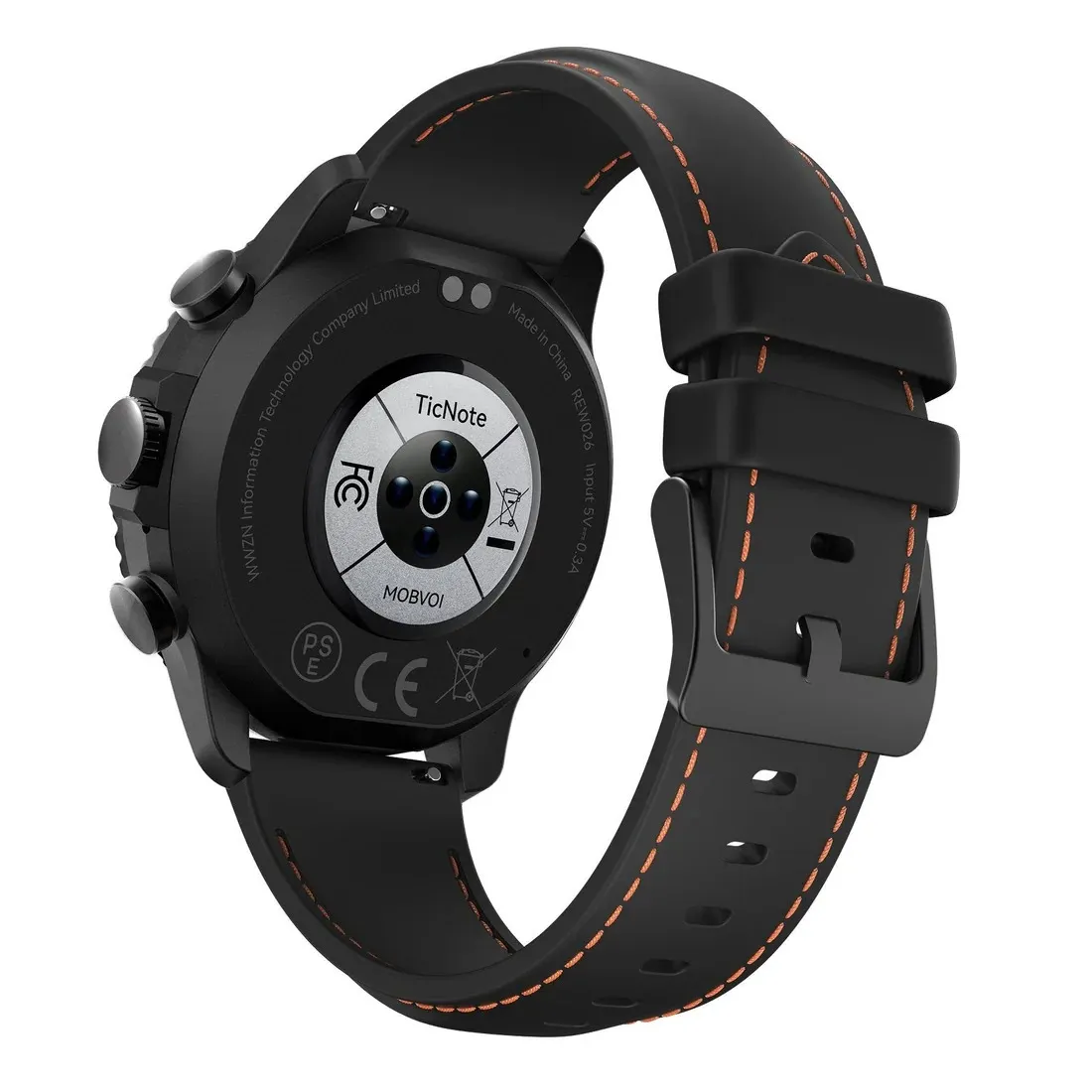 Parte trasera del TicNote Watch
