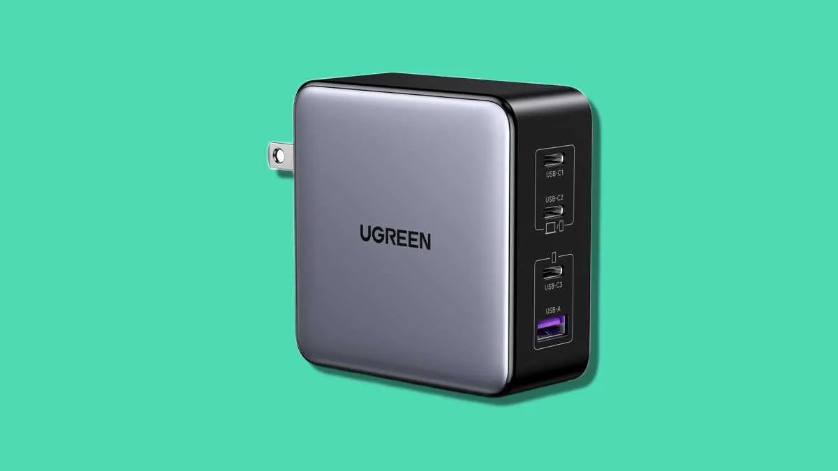 Cargador Ugreen Nexode X GaN de 160 W