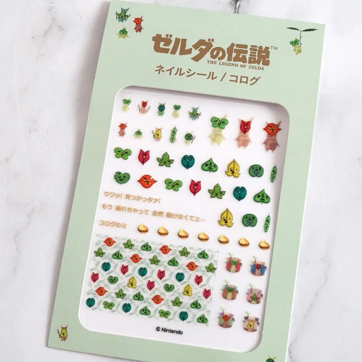 Segundo diseño de pegatinas para uñas con motivos kolog