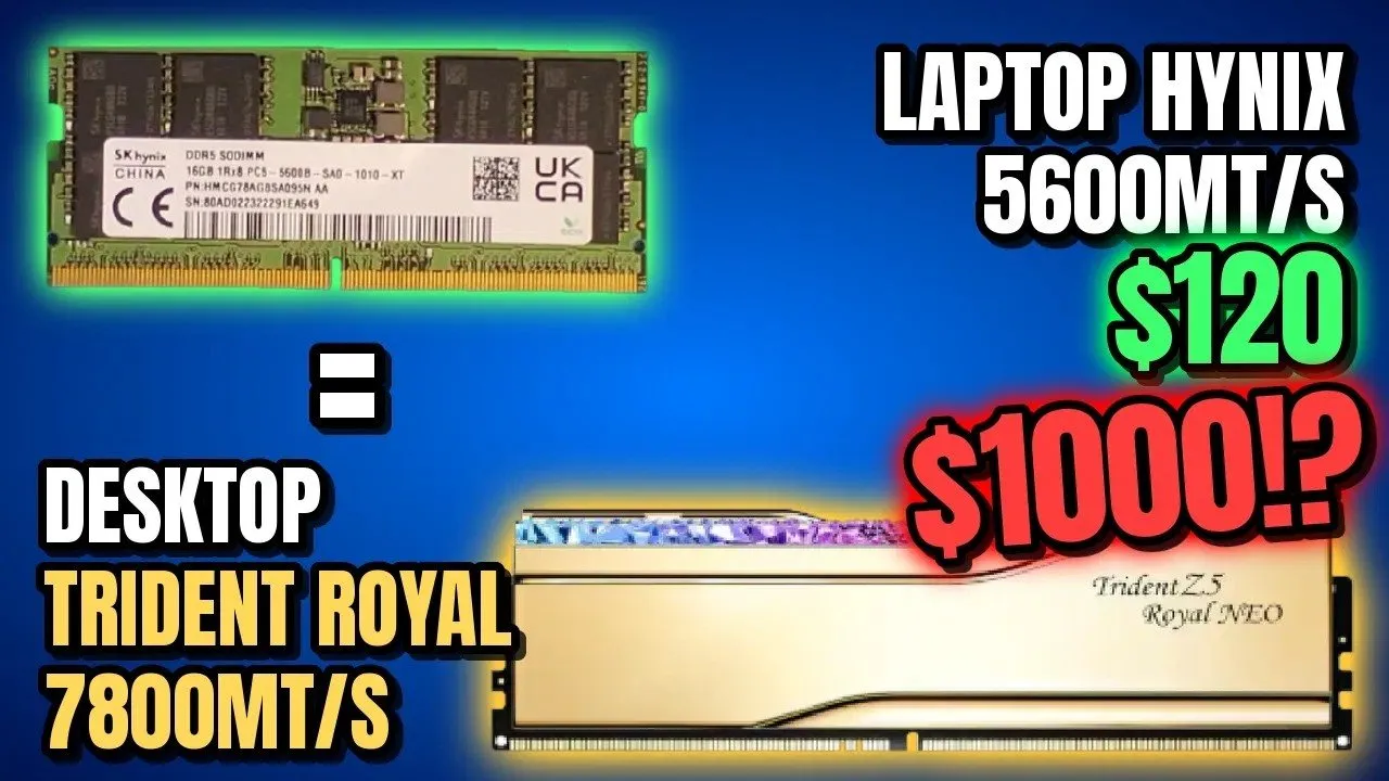 Thumbnail of Blighted Agent’s video about converting laptop memory