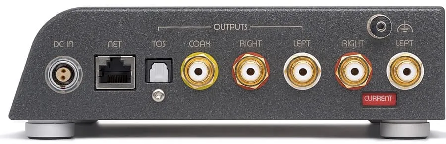 Rear panel of the Madison Phono with RCA and S/PDIF outputs