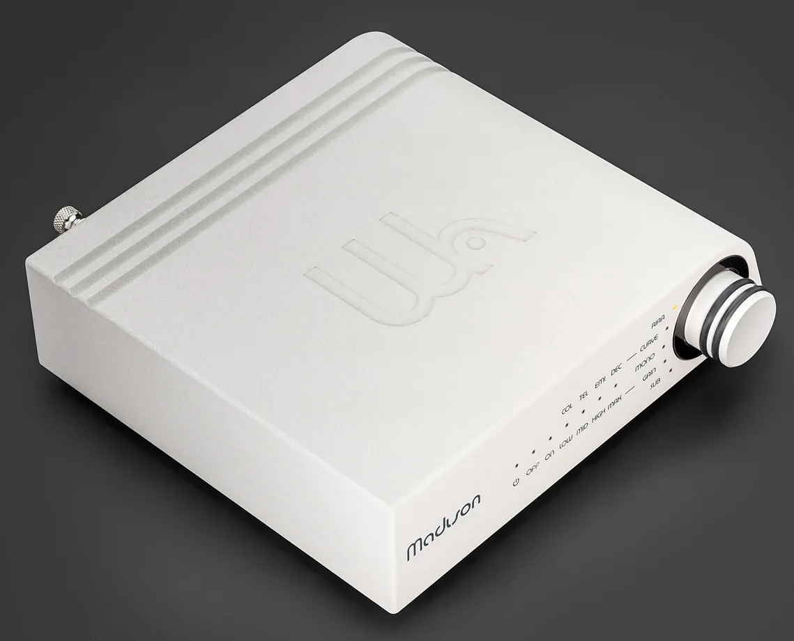 Top view of the Wattson Audio Madison Phono