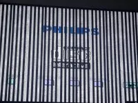 Menú de la BIOS del CD-i en la versión de Wii, con barras negras que dificultan la lectura