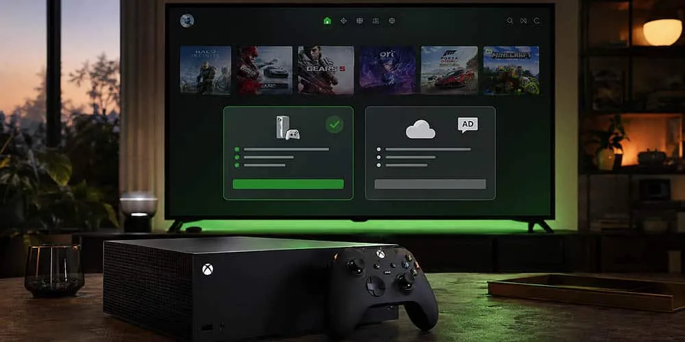 Imagen de Xbox con referencias a anuncios en la futura plataforma Project Helix