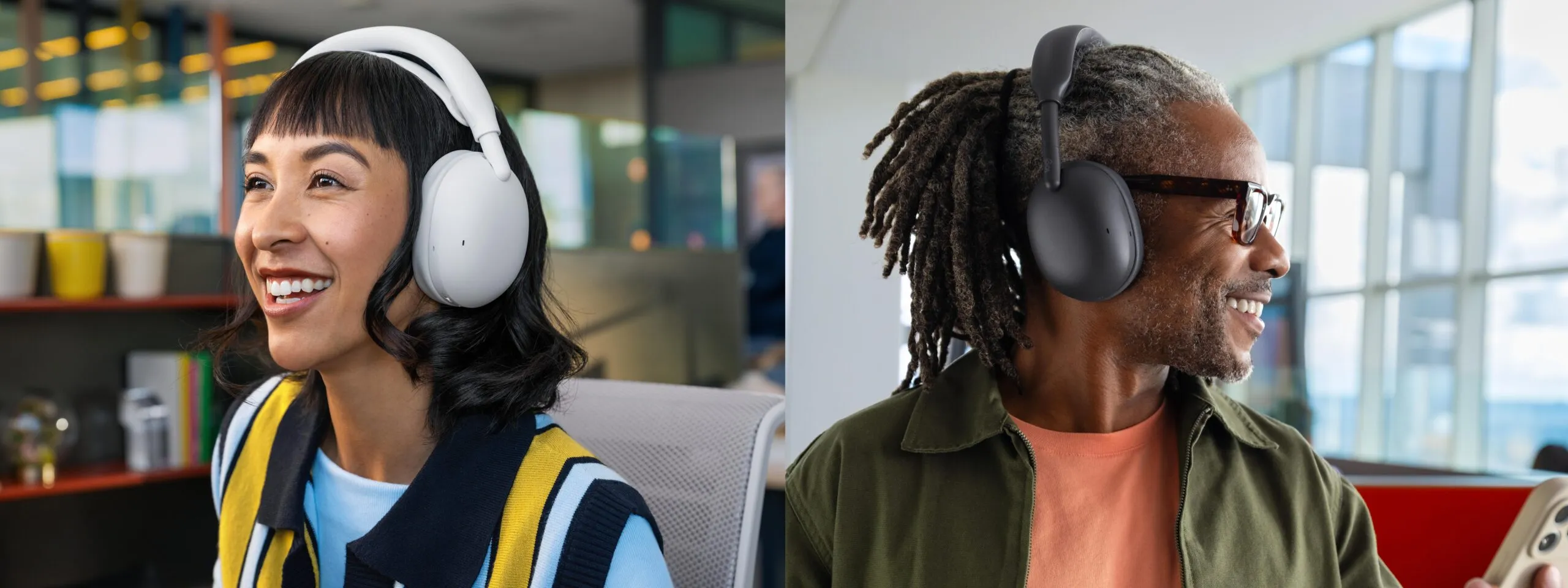 Los auriculares Logitech Zone Vibe Pro en una imagen de producto
